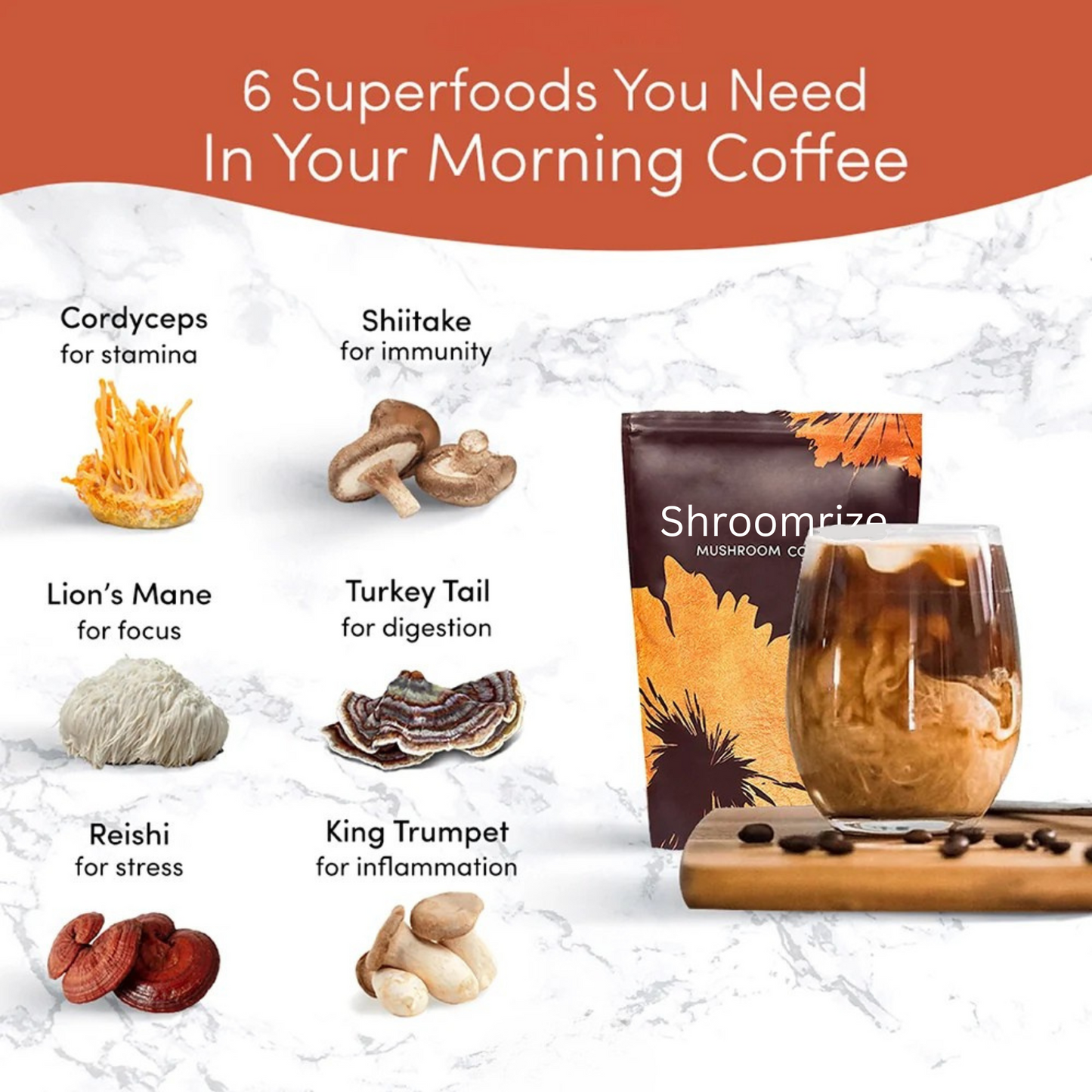 Shroomrize Mushroom Coffee